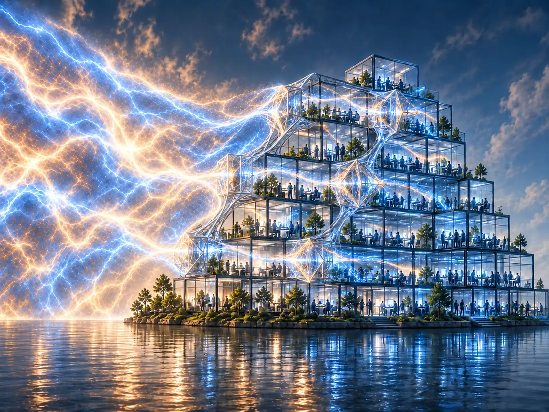 Impresa ingegnerizzata nell'era dell'AI - architettura AI aziendale